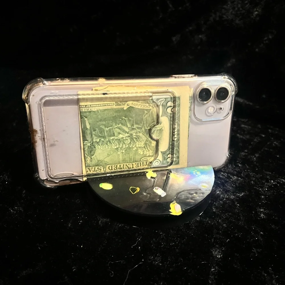 YELLOW PACK - Resin Business Card & Phone Holder – Make Your Desk Stand Out